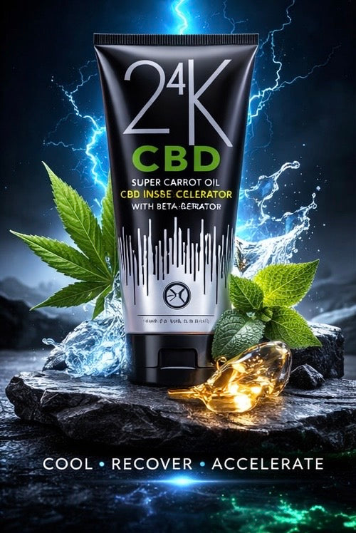 24K CBD – Super Carrot Oil Accelerator